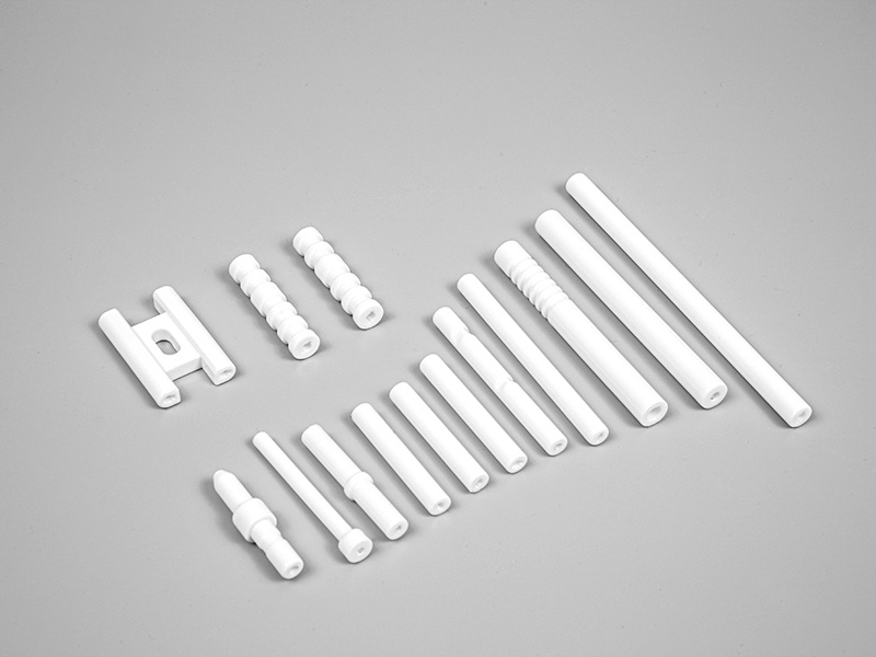 Wear-resistant ignition pin ceramic