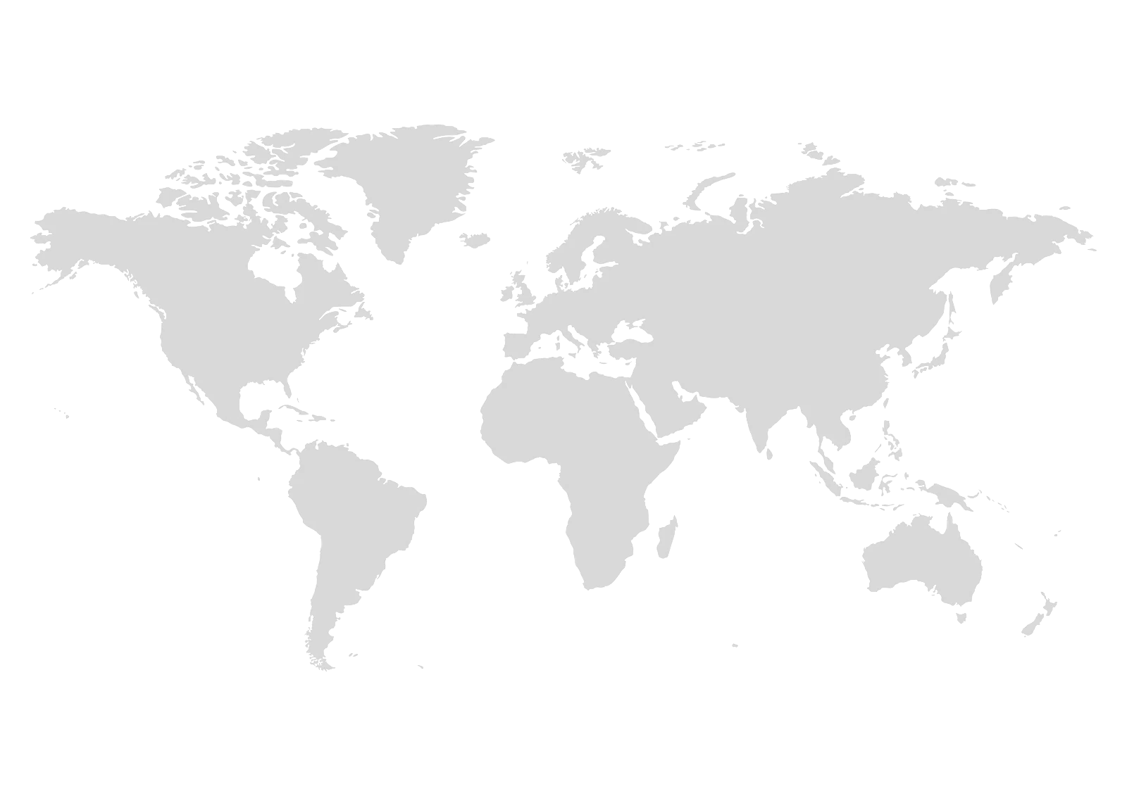 全球客户分布地图